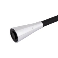 Змішувач для кухні Tani 008F3, Chrome/Black (k40) з гнучким виливом LDTAN008F3BCR39484 Lidz LIDZ фото 3