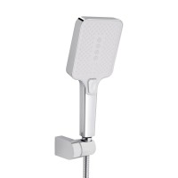 Змішувач для ванни Swan Cascada, Chrome/White (k35) з поворотним виливом та душовим гарнітуром QTSWA260CRW45569 Qtap QTAP фото 4