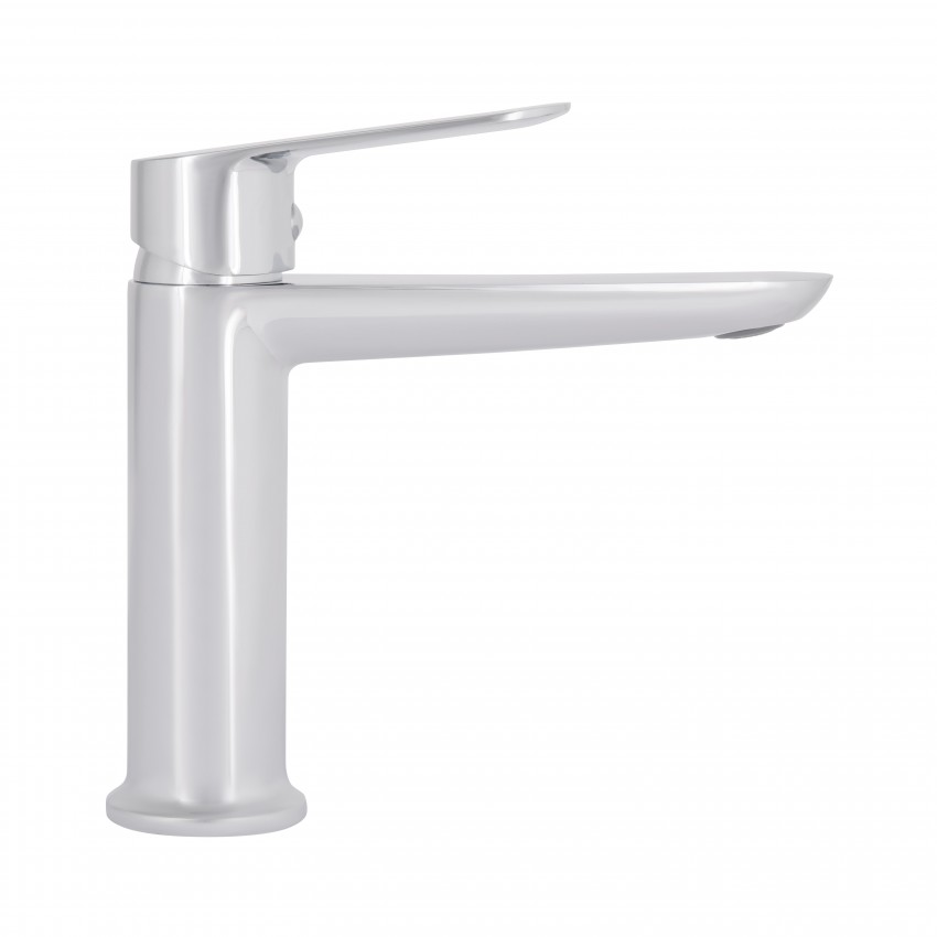 Змішувач для раковини низький Evia, Chrome (k30) QTEVI2701CRM47576 Qtap QTAP фото 3