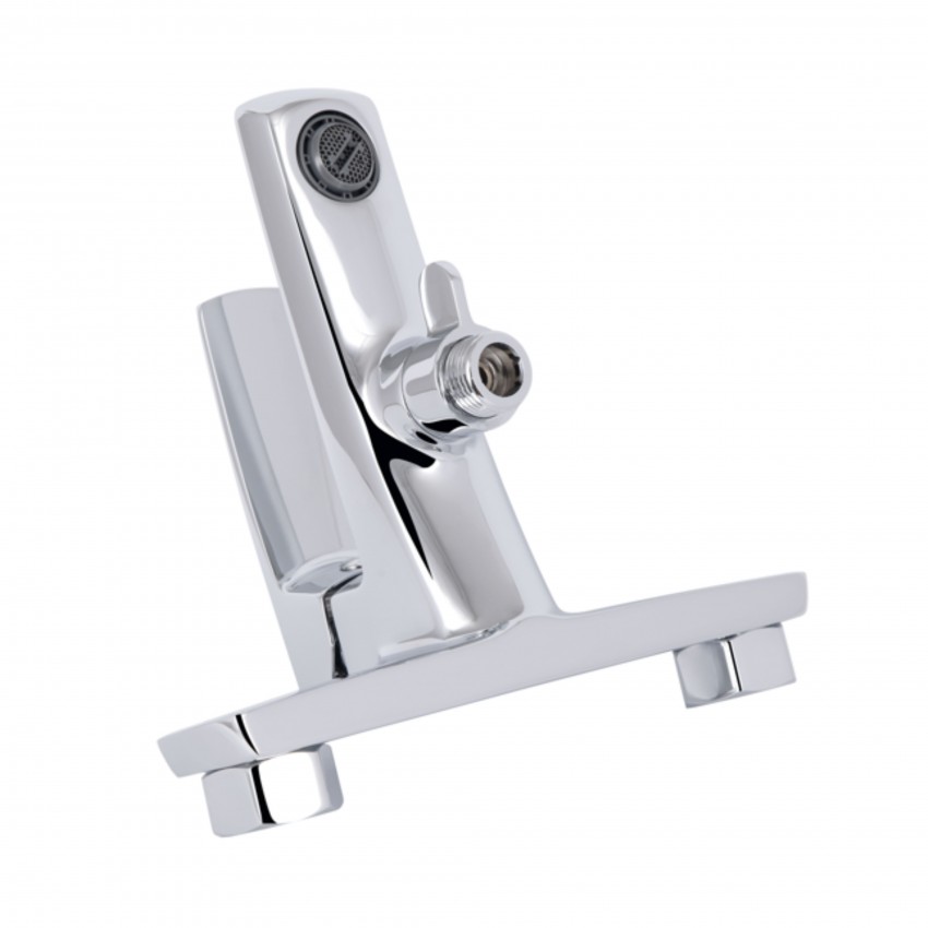 Змішувач для ванни Tern, Chrome (k30) з душовим гарнітуром QTTER259CRM47586 Qtap QTAP фото 3