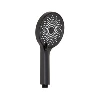 Лійка для ручного душу Niagara 32 120 мм, Matt Black округла LDNIA32BLM47555 Lidz