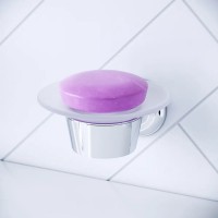 A8034200 Like Скляна мильниця з настінним тримачем (1 сорт) AM.PM фото 3