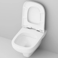 C801701SC Like унітаз підвісний FlashClean з сидінням мікроліфтом (1 сорт) AM.PM фото 4