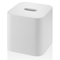 0974050 STONE KBQ Контейнер для серветок Mineral-cast white matt, білий (1 сорт)
