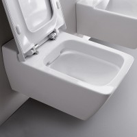 500.500.01.1 Xeno2 Унітаз підвісний, Rimfree, довжина 54см, із зах.покриттям KeraTect, прих.кріплення, колір білий глянець (1 сорт) GEBERIT фото 4