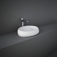 CLOCT6000500A CLOUD Раковина на стільницю, білий матовий, 60см (1 сорт) RAK Ceramics
