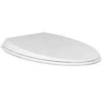 CLOSC3901WH Кришка д/унітазу CLOUD Duroplast, SLIM, Soft Close, Quick Release, біла глянцева (1 сорт) RAK Ceramics фото 2