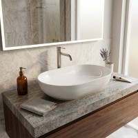 FEECT5500AWHA FEELING Раковина на стільницю, овальна, білий глянець, 55см (1 сорт) RAK Ceramics фото 1