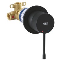 29197KF0 Essence New Змішувач прихованого монтажу, чорний матовий (1 сорт) GROHE