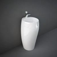 CLOFS5001AWHA CLOUD Раковина підлогова монолітна, білий глянець (1 сорт) RAK Ceramics