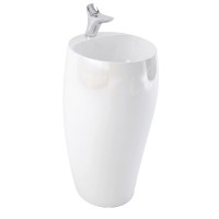 CLOFS5001AWHA CLOUD Раковина підлогова монолітна, білий глянець (1 сорт) RAK Ceramics фото 4