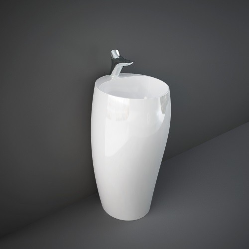 CLOFS5001AWHA CLOUD Раковина підлогова монолітна, білий глянець (1 сорт) RAK Ceramics