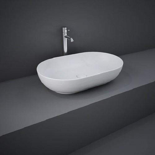FEECT5500500A FEELING Раковина на стільницю, овальна, білий матовий, 55см (1 сорт) RAK Ceramics