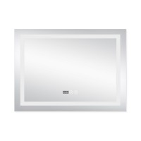 Дзеркало настінне Mideya (MI1) 800х600 мм, прямокутне з LED-підсвіткою Touch, антизапотіванням, димером, рег. яскравості Qtap QTAP фото 3