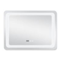 Дзеркало настінне Mideya (MI2) 800х600 мм, прямокутне, з LED-підсвіткою Touch, антизапотіванням, димером, рег. яскравості Qtap QTAP фото 3