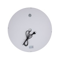 Дзеркало настінне Mideya (MI6) R600 мм, кругле, з LED-підсвіткою Touch, антизапотіванням, димером, рег. яскравості Qtap QTAP фото 4