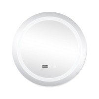 Дзеркало настінне Mideya (MI6) R600 мм, кругле, з LED-підсвіткою Touch, антизапотіванням, димером, рег. яскравості Qtap QTAP фото 2