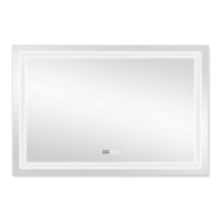 Дзеркало настінне Mideya (MI1) 1200х800 мм, прямокутне, з LED-підсвіткою Touch, антизапотіванням, димером, рег. яскравості Qtap QTAP фото 3