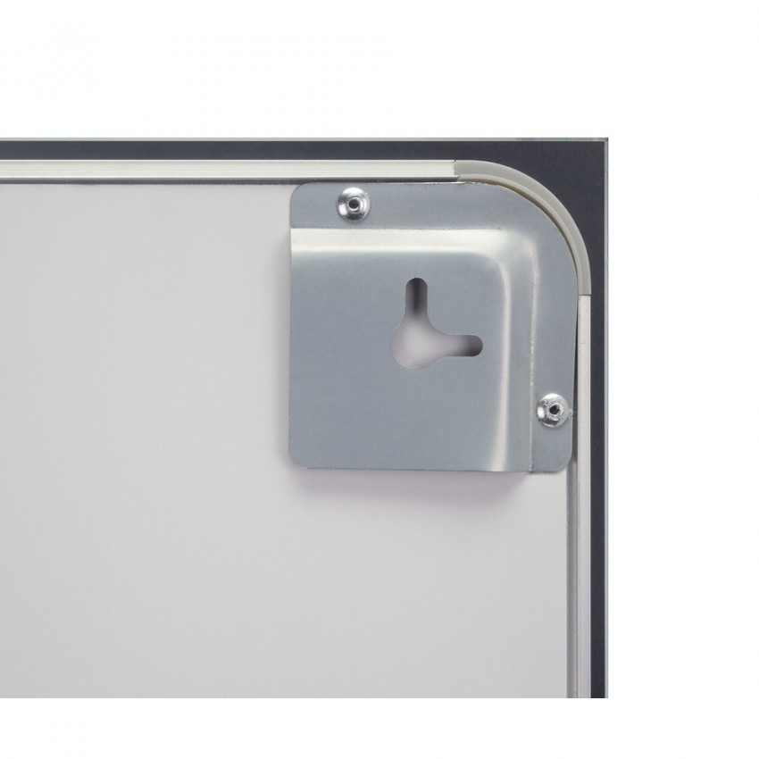 Дзеркало настінне Mideya (MI1) 1000х800 мм, прямокутне, з LED-підсвіткою Touch, антизапотіванням, димером, рег. яскравості Qtap QTAP фото 4