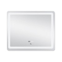 Дзеркало настінне Mideya (MI2) 1000х800 мм, прямокутне, з LED-підсвіткою Touch, антизапотіванням, димером, рег. яскравості Qtap QTAP фото 2