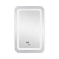 Дзеркало настінне Mideya (MI2) 500х800 мм, прямокутне, з LED-підсвіткою Touch, антизапотіванням, димером, рег. яскравості Qtap QTAP фото 2