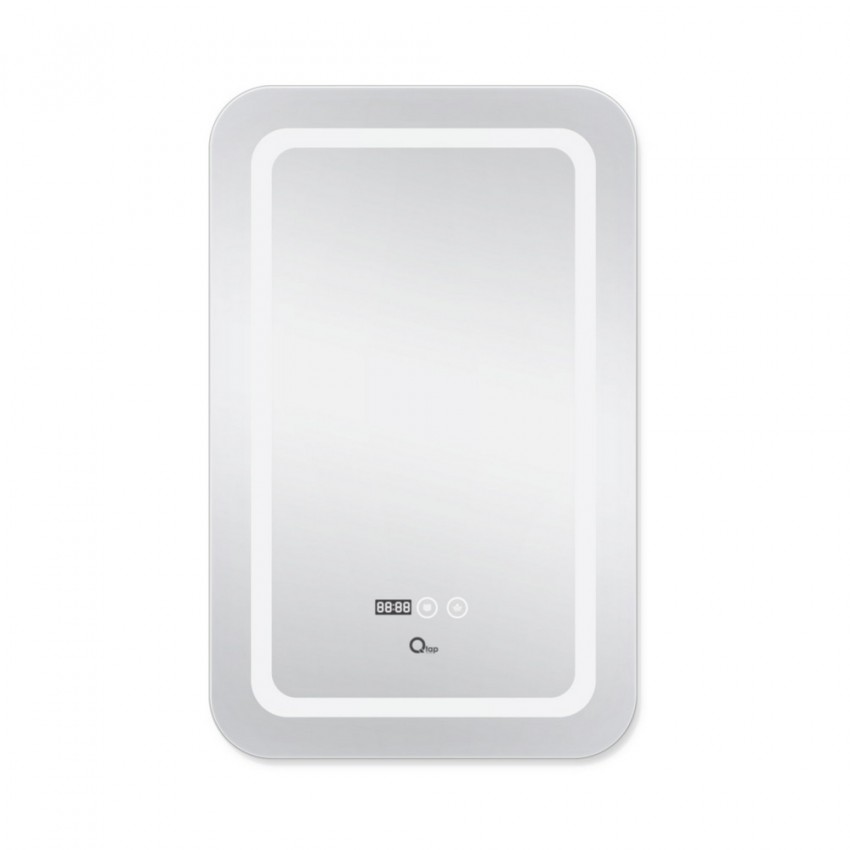 Дзеркало настінне Mideya (MI2) 500х800 мм, прямокутне, з LED-підсвіткою Touch, антизапотіванням, димером, рег. яскравості Qtap QTAP фото 3