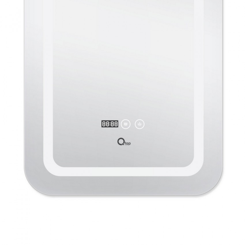 Дзеркало настінне Mideya (MI2) 500х800 мм, прямокутне, з LED-підсвіткою Touch, антизапотіванням, димером, рег. яскравості Qtap QTAP фото 4