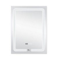Дзеркало настінне Mideya (MI3) 600х800 мм, прямокутне, з LED-підсвіткою Touch,  антизапотіванням, димером, рег. яскравості Qtap QTAP фото 2