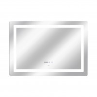 Дзеркало настінне Mideya (MI9) 1000х700 мм, прямокутне, з LED-підсвіткою Touch, антизапотіванням, димером, рег. яскравості Qtap QTAP фото 3