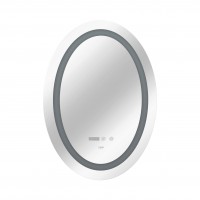 Дзеркало настінне Mideya (MI7) 500х700 мм, овальне, з LED-підсвіткою Touch, антизапотіванням, димером, рег. яскравості Qtap QTAP фото 2
