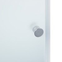 Душова кабіна Pisces CRM109-11SP5, 90-105x90-105, квадратна, скло 5 мм Pear, рег. профіль, розсувна, без піддону Qtap QTAP фото 3