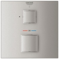 24153DC0 Grohtherm Cube Термостат д/душу, supersteel (1 сорт) GROHE фото 1