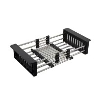 Кошик для кухонної мийки K01B, Chrome/Black LIDZK01B Lidz LIDZ