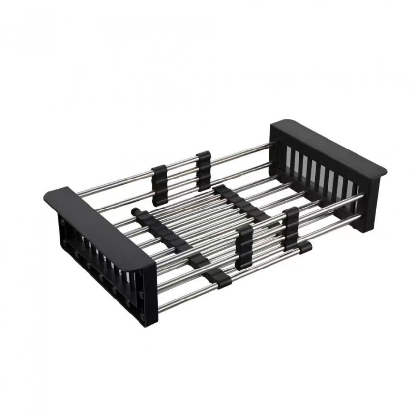 Кошик для кухонної мийки K01B, Chrome/Black LIDZK01B Lidz LIDZ