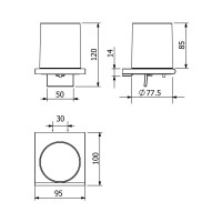 2138021B-BP SLIM black Дозатор рідкого мила, чорний матовий (1 сорт) Langberger фото 1