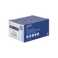 Підключення з тримачем для шланга Spojeni, Chrome прямокутне QTCRMBH130 Qtap QTAP фото 4