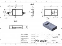 Умивальник TONI 450 Miraggio MIRAGGIO фото 1