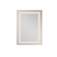 Дзеркало настінне Cardinal (CA1) 600х800 мм, прямокутне, з LED-підсвіткою Touch, антизапотіванням, димером, рег. темп. кольору (3000-6500K), Reverse Qtap QTAP фото 4