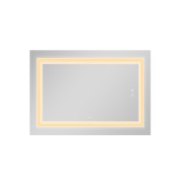 Дзеркало настінне Cardinal (CA1) 1200х800 мм, прямокутне, з LED-підсвічуванням Touch, антизапотіванням, диммером, рег. темп. кольору (3000-6500K) Qtap QTAP фото 4