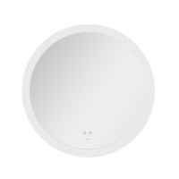 Дзеркало настінне Taurus (TA1) R800 мм, кругле, з LED-підсвіткою Touch, антизапотіванням, димером, рег. темп. кольору (3000-6500K) Qtap QTAP фото 2