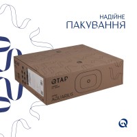 Комплект Qtap Aquarius: Раковина накладна прамокутна 470x380x120 мм White + Донний клапан PU02 QTAP фото 4