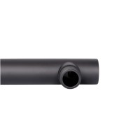 Кронштейн для верхнього душу Trubice, 400 мм, Matt Black округлий QTTRU120BLM45927 Qtap QTAP фото 2