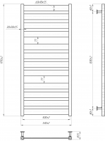 INOX Санті 1170х530/500 MARIO фото 3