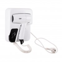 Фен із тримачем Pohodli, 1200 Вт, White QTF1200RNP Qtap QTAP