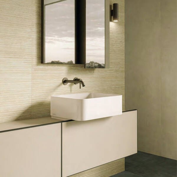 TR03BAR TRAV.BEIGE VEIN CUT RIBBED SQ. 120X60 ITALGRANITI фото 1