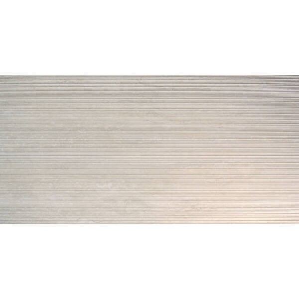 TR01BAR TRAV.BIANCO VEIN CUT RIBBED SQ. 120X60 ITALGRANITI