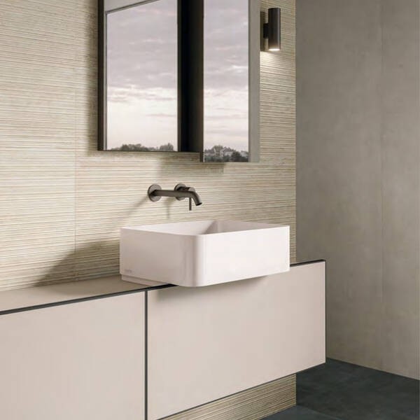 TR01BAR TRAV.BIANCO VEIN CUT RIBBED SQ. 120X60 ITALGRANITI фото 1