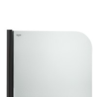 Шторка для ванни Standard BLM407513APL, 75x130 см, скло 6 мм Pear, розпашна, ліва Qtap QTAP фото 2