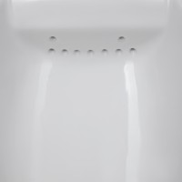 Пісуар підвісний Stork 350х310х685 мм, White з ІК-датчиком автоматичного змивання, заднє підведення, задній вихід QT1588102HW Qtap QTAP фото 4