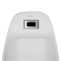 Пісуар підвісний Stork 350х310х685 мм, White з ІК-датчиком автоматичного змивання, заднє підведення, задній вихід QT1588102HW Qtap QTAP фото 3